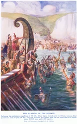 Die Römer kommen nach Britannien